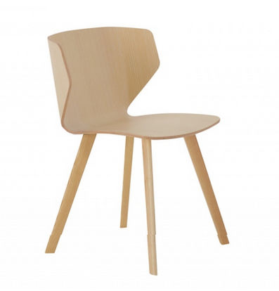 Sedia contemporanea - HOLD - Modus - in legno / per uso residenziale / senza braccioli
