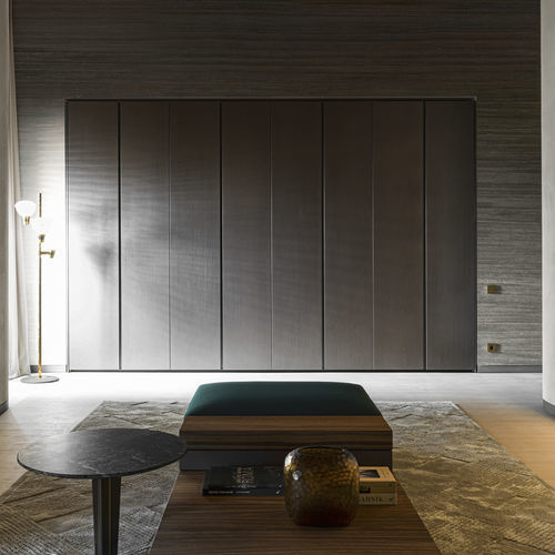 Armadio contemporaneo - GLISS MASTER-FIND ME - Molteni&C - in rovere / in eucalipto / con porta scorrevole