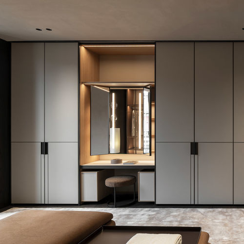 Porta per armadio da interno - DC - Molteni&C - in alluminio / battente / contemporanea
