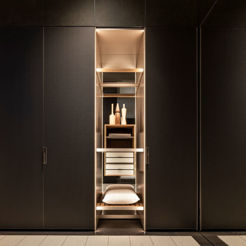 Porta per armadio da interno - ROMA - Molteni&C - in legno / in metallo / battente