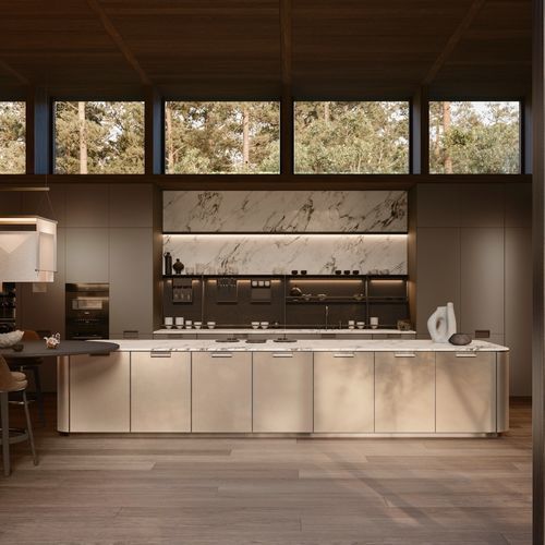 Elemento da cucina da bancone - PHYSIS - Molteni&C - ad isola / con cassetti