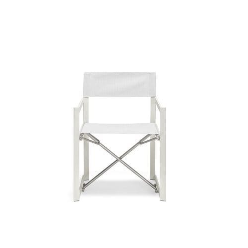 Sedia contemporanea - CLUB - Molteni&C - per terrazza / da giardino / in acciaio verniciato
