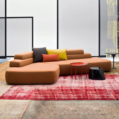 Divano modulare - RIFT - MOROSO - contemporaneo / in tessuto / con cuscino rimovibile