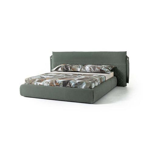 Letto matrimoniale - CAMP - MOROSO - contemporaneo / imbottito / con testiera