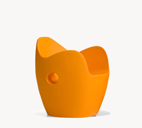 Poltrona contemporanea - O-NEST - MOROSO - in polietilene / in polietilene / impermeabile