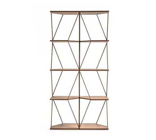 Scaffale basso - SECRET CUBIC - MOROSO - contemporaneo / in acciaio con rivestimento a polvere / in PVC