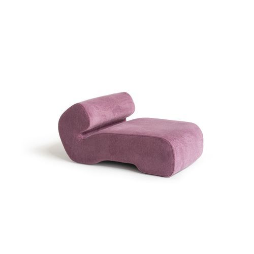 Chaise longue contemporanea - GRUUVE - MOROSO - in tessuto / in legno / per interni