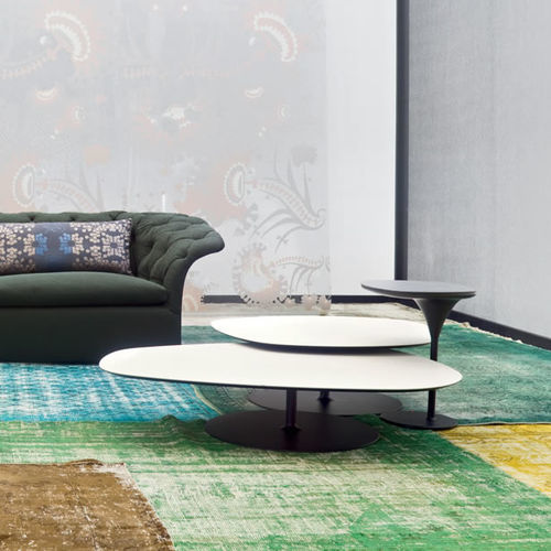 Tavolino basso contemporaneo - PHOENIX - MOROSO - impiallacciato in legno / in laminato / con supporto in legno