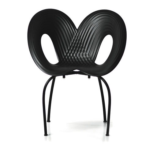 Sedia design originale - RIPPLE  - MOROSO - da esterno / in termoplastica / in polipropilene
