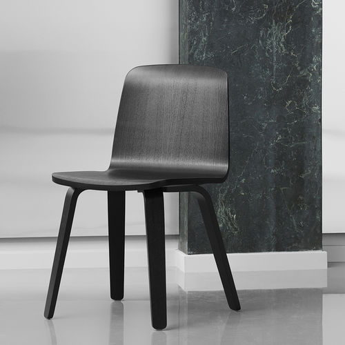 Sedia contemporanea - JUST - Normann Copenhagen - da interno / in tessuto / in rovere
