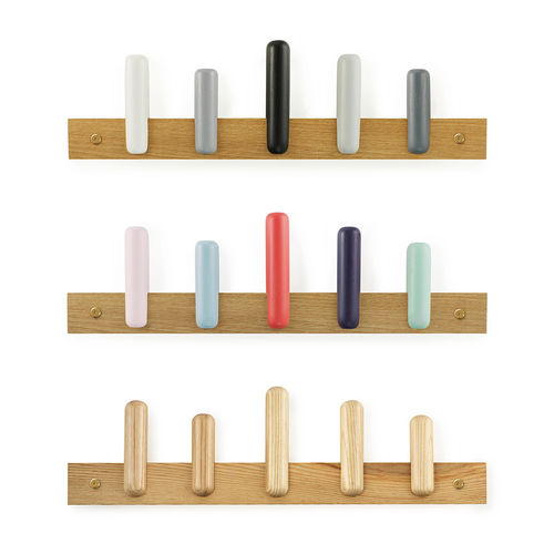 Appendiabiti a muro - PLAY  - Normann Copenhagen - contemporaneo / in rovere