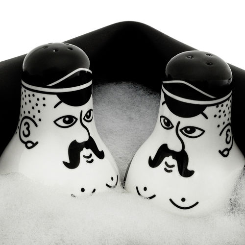 Portasale e portapepe in porcellana - FRIENDS - Normann Copenhagen - per uso domestico