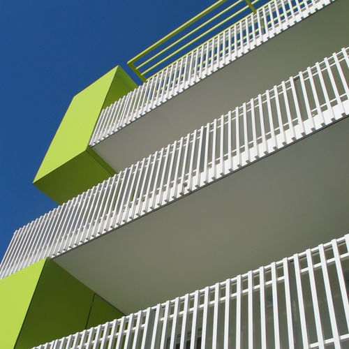 Ringhiera in alluminio - RAMADE - Horizal - a sbarre / da esterno / per balcone