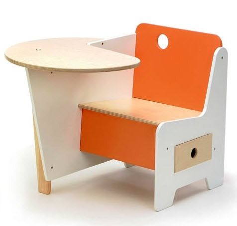 Scrivania contemporanea - DOODLE - Offi - in legno / con base in pannelli / per bambini