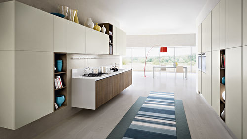 Cucina contemporanea - EKO. - Pedini - in melaminico / senza maniglie