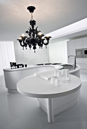 Cucina contemporanea - ARTIKA - Pedini - in legno / senza maniglie