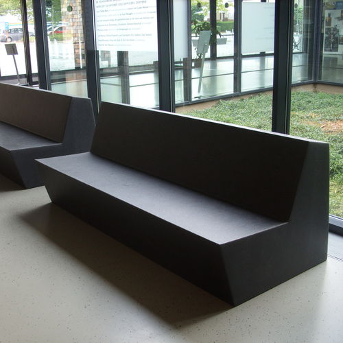 Divanetto imbottito modulare - PRIMARY QUATTRO  - SDC_lab - contemporaneo / in tessuto / in pelle