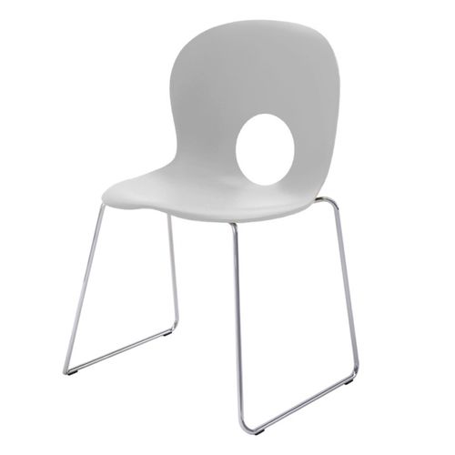 Sedia contemporanea - OLIVIA SLIM - REXITE - da interno / da esterno / in polipropilene