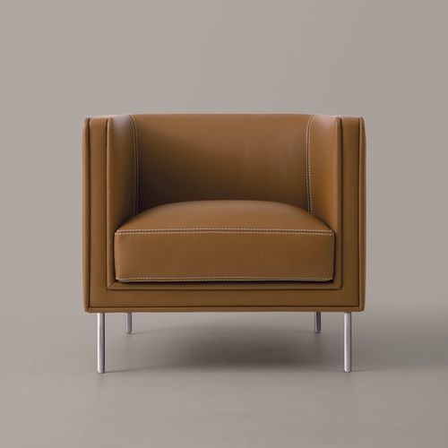 Poltrona contemporanea - FORREST LIGHT - Rivolta - in tessuto / in pelle / in faggio