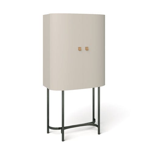Credenza alta - Diodoro  - Rossi di Albizzate - contemporanea / in metallo / in legno
