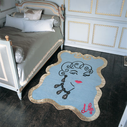 Tappeto contemporaneo - GLAMOUR GIRL - The Rug Company - a motivi / in lana / in seta