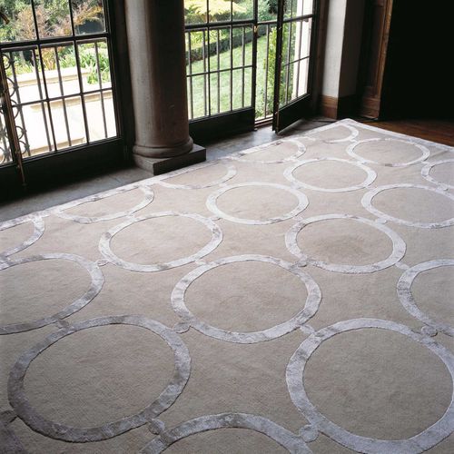 Tappeto contemporaneo - CATELLA - The Rug Company - geometrico / in lana / in seta