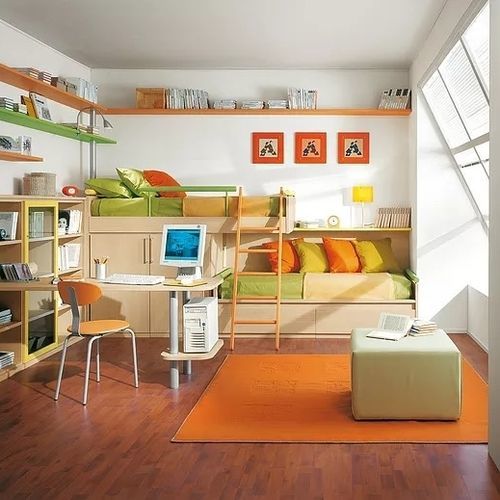 Letto a castello - PLATONE - Sangiorgio Mobili - singolo / contemporaneo / per bambini (unisex)