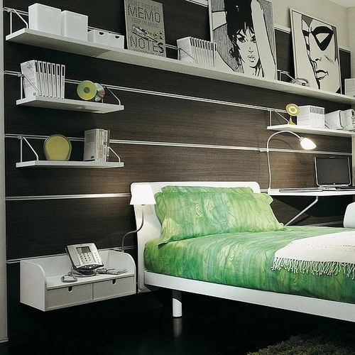 Pannello decorativo di rivestimento - Sangiorgio Mobili - per muro / in rovere / in alluminio