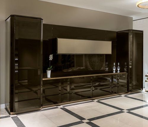 Cucina contemporanea - SIRMIONE - SCIC - in vetro / in marmo / in metallo