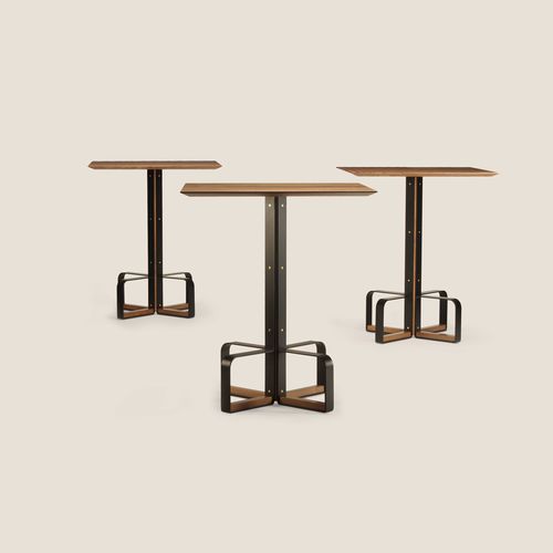 Tavolo da bistrot contemporaneo - PIEDMONT  - Skram Furniture - in rovere / in noce / in ciliegio