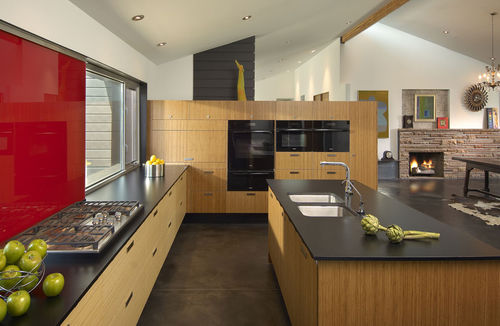 Tranciato in bambù - EDGE GRAIN : AMBER - Smith & Fong Plyboo - in legno