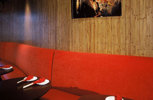 Perlina in legno - TAMBOUR : AMBER - Smith & Fong Plyboo