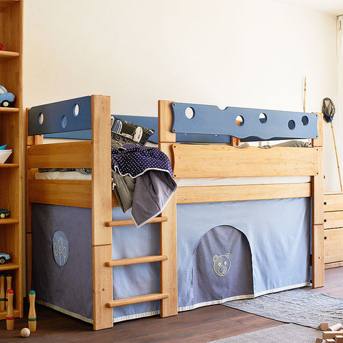 Letto a soppalco - BEAR - TEAM 7 - singolo / contemporaneo / per bimbo