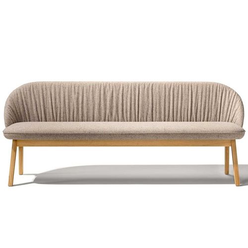 Panca contemporanea - FLOR - TEAM 7 - in rovere / in faggio / in noce