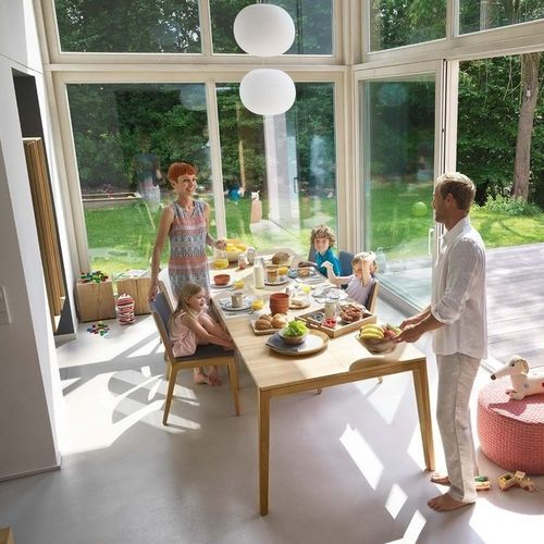 Tavolo da pranzo contemporaneo - MYLON - TEAM 7 - in rovere / in noce / in faggio