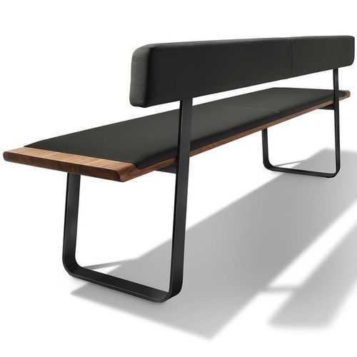 Panca contemporanea - NOX - TEAM 7 - in rovere / in faggio / in noce