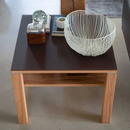 Tavolino basso contemporaneo - CUBUS - TEAM 7 - in rovere / in noce / in faggio