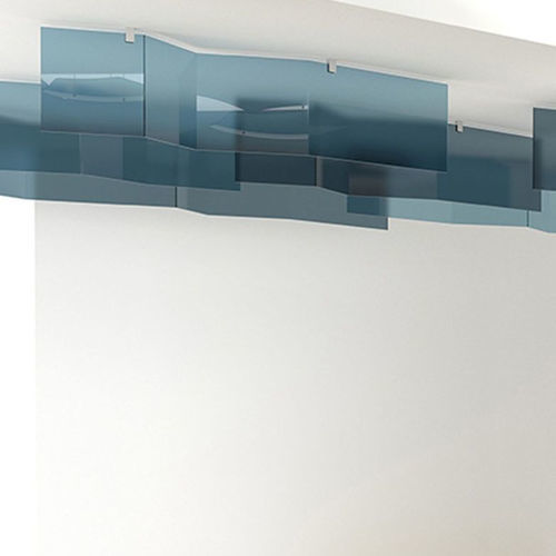 Controsoffitto in resina - SHAPES CRIMP - 3Form - a doghe / da interno / decorativo