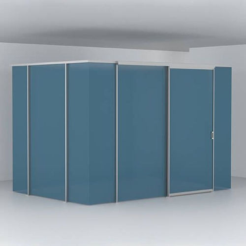 Parete fissa - ILTUO CANTILEVERED O - 3Form - a vetrina / in resina / professionale