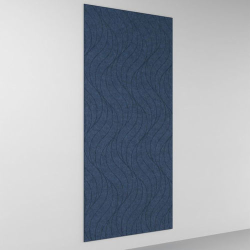 Pannello acustico per muro - Hush Clad - 3Form - in feltro / rettangolare / grigio