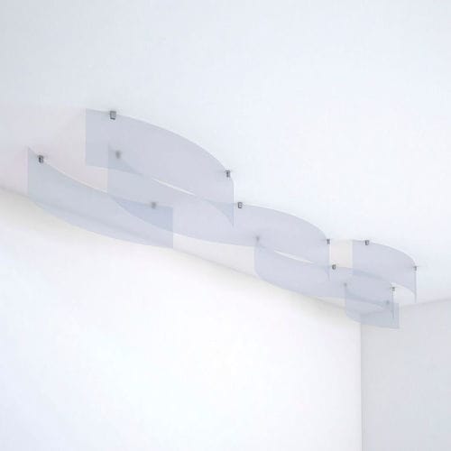 Controsoffitto in resina - SHAPES SAILS - 3Form - ad isola / da interno / decorativo