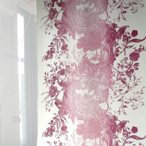 Tessuto da tappezzeria - TREE OF LIFE - Timorous Beasties - a fiori / in cotone / in lino