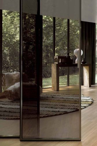 Parete fissa - PAVILION MINIMAL - TreP Srl - scorrevole / in legno / in cristallo