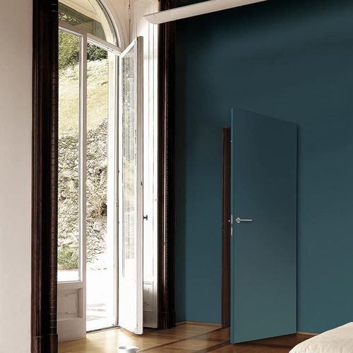 Porta da interno - Surface k (rasomuro) Microresine Kerakoll - TreP Srl - in MDF / in alluminio / battente