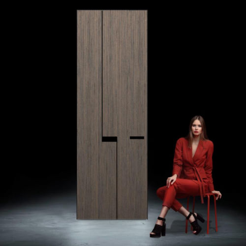 Porta d'ingresso - King size001 (rasomuro) - TreP Srl - in legno / battente / contemporanea