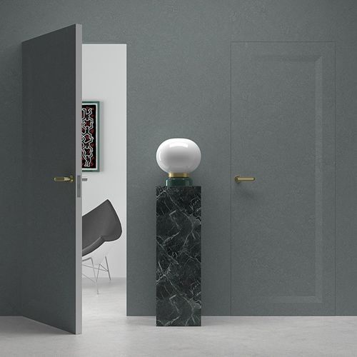 Porta da interno - Trace (rasomuro) - TreP Srl - in MDF / battente / scorrevole