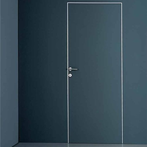 Porta da interno - Planus Cinque - TreP Srl - in legno / in alluminio / battente