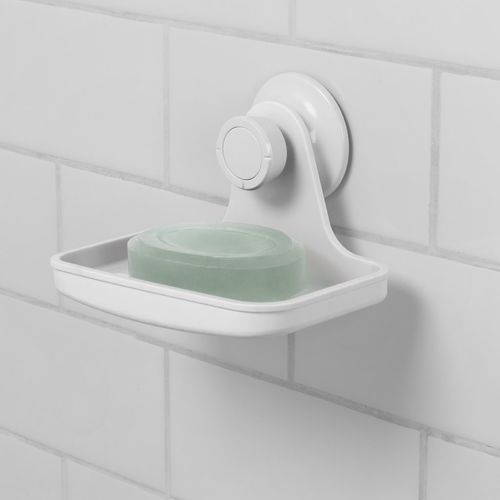 Portasapone da parete - FLEX GEL-LOCK - Umbra - in plastica