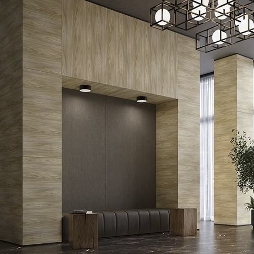 Pannello laminato per interni - AURORA - Wilsonart International - strati incrociati / antigraffio / antiabrasione