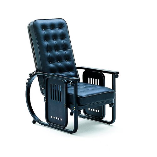 Poltrona design originale - Sitzmaschine  - Wittmann - in tessuto / in pelle / in metallo